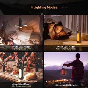 <b>Rechargeable</b> Camping Light with Large Capacity Battery Portable <b>LED</b> Tent <b>Lantern</b> for Outdoor Use - Product Image 4