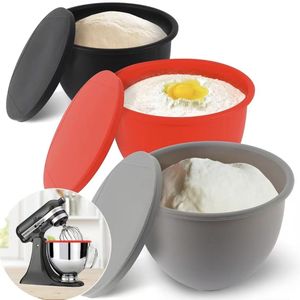Meilleur vendeur transfrontalier, bol mélangeur en silicone écologique de marque WX, 5 quarts, pour batteur sur socle inclinable KitchenAid - Product Image 1