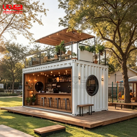 Café préfabriqué Urdream avec intérieur complet pour les boutiques de café et de boissons