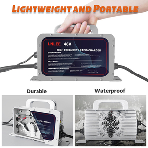 LNLEE Chống Thấm Nước IP67 <span class=keywords><strong>48V</strong></span> 96V Lithium Hệ Thống Pin Điện Go Kart Battery Charger - Product Image 6