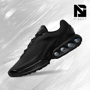 Chaussures de course Air Max Nike DN 'Black Metallic Grey' en mesh respirant à lacets, style décontracté, baskets élégantes - Product Image 1