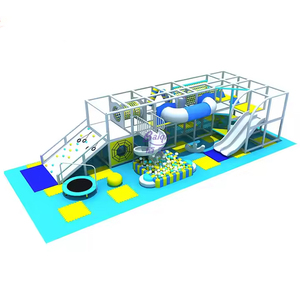 Patio de recreo interior comercial para niños Equipo de recreo interior <span class=keywords><strong>casero</strong></span> con <span class=keywords><strong>PISCINA</strong></span> DE BOLAS deslizante - Product Image 4