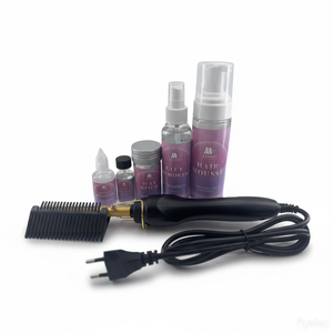 Kit d'installation <span class=keywords><strong>de</strong></span> perruque avec spray fixant mousse, <span class=keywords><strong>bande</strong></span> élastique, boîte à perruque, <span class=keywords><strong>cire</strong></span> coiffante pour maintien 24h et contrôle des bords - Product Image 5