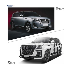 Kit di Conversione GBT per <span class=keywords><strong>Nissan</strong></span> Y62 Modello Black Hawk 2020 e Successivi, Kit Carrozzeria Patrol Y62 con Aggiornamento Esterno e Parti del Paraurti - Product Image 3