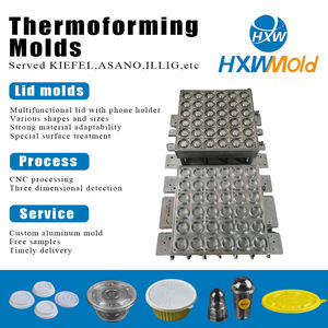 Moule à couvercle en plastique PET multi-cavités pour tasses à <span class=keywords><strong>yaourt</strong></span> et à dessert avec technologie d'étanchéité à l'air - Product Image 2