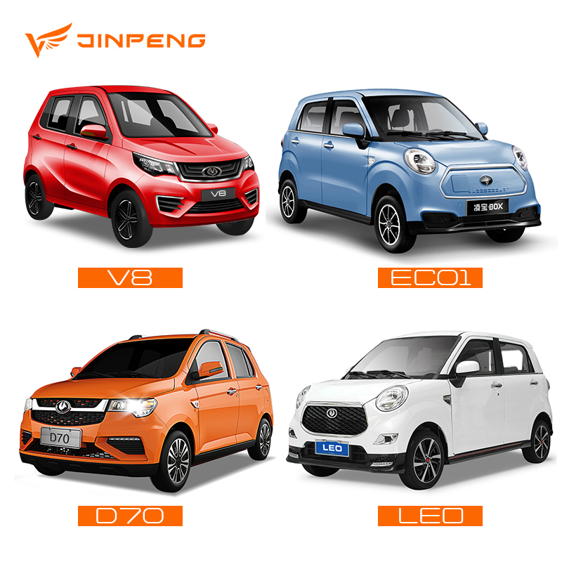 JINPENG Low Price Full Line Store Low Speed Electric Car With Rear Drive
