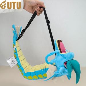 Le sac à dos en peluche du Carp Dragon, la version évoluée du Carp King, est un cartable de dessin animé et un sac à dos en peluche pour-F - Product Image 6