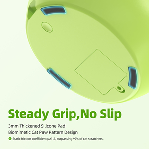 Jouet tunnel <span class=keywords><strong>interactif</strong></span> pour chat en plastique en forme de pomme, rechargeable, avec mouvements de dessin animé simples, pour l'exercice et l'enrichissement automatiques - Product Image 5