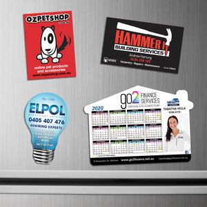 Fabricant d'aimant de réfrigérateur personnalisé Services d'électricien et de plomberie locaux Promotion Impression magnétique de cartes de visite - Product Image 2