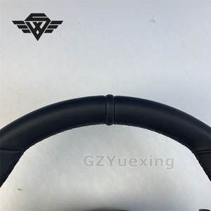Mise à niveau du nouveau volant en cuir véritable pour Porsche Panamera Macan Cayenne 918 911 718 970 971 958 volant personnalisé - Product Image 4