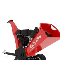 Machine spéciale industrielle de découpe et de hachage du bois de 15 CV pour l'aménagement paysager avec moteur et composants de roulement