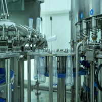 Ligne de production complète d'eau minérale potable, incluant le traitement de l'eau, le soufflage, le remplissage, l'étiquetage et l'emballage – Projet clé en main