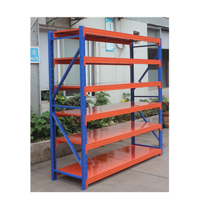 Heavy Duty Adjustable Powder Coated Steel Beam Racks with Long Span Warehouse <strong>Racking</strong> System Corrosion Protection <strong>for</strong> <strong>Storage</strong> - Product Image 3