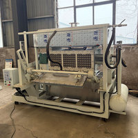 Máquina Manual de Pequeña Escala para Fabricar Cartones y Bandejas de Huevos