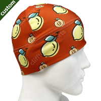 Bonnet de course personnalisé OEM pour homme, doublure satinée, en polyester, pour cyclisme, ski, sports de plein air, ajustable, style bonnet court, fabricant Waffle