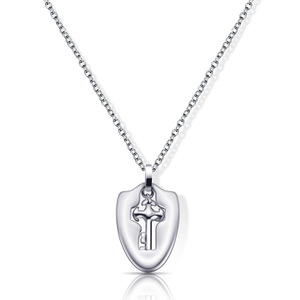 Ensemble de colliers pour couple en acier inoxydable, pendentif en forme de cadenas et de clé, pour un usage quotidien, cadeau - Product Image 5