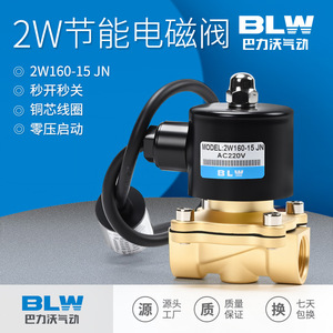 Vanne solénoïde BLW 2W160-15 JN AC220V 1/2 pouce pour le contrôle de l'eau - Product Image 2
