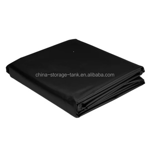 Géomembrane HDPE KSD-029 ronde pour bassin à poissons et élevage d'écrevisses, 1 mm, bonne résistance au vieillissement - Product Image 1