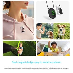 Mini Cámara Deportiva S83 con Grabación en Tiempo Real, Vlogging, 1080p HD, FPV y TPV, Magnética y Portátil - Product Image 5