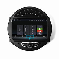 Mobil untuk-BMW Mini 2006-2013 Layar Sentuh HD Navigasi GPS Pemutar Audio Video Pemutar Multimedia Radio Otomatis GPS Head Unit