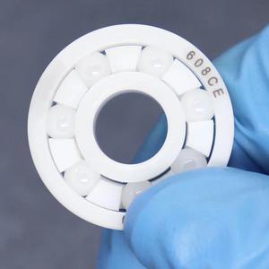 Roulement de skateboard en zircone céramique intégrale 608, 8x22x7mm, type ouvert, simple rangée, pour une vitesse et une durabilité améliorées - Product Image 5