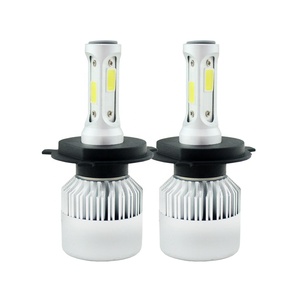 Auto del faro 72W 8000lm H1 H3 H7 H11 9005 9006 S2 COB LED bombilla de luz del faro de alta y baja h4 H13 9004 LED faro de coche - Product Image 1