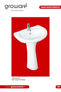 Venta al por mayor de lavabo de la mejor calidad para baños pequeños de lavabo de proveedor indio - Product Image 4