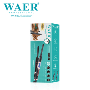 Lisseur professionnel WAER de haute qualité, best-seller, revêtement céramique, chauffe en 30 secondes, 9 réglages de chaleur, technologie kératine - Product Image 4