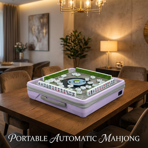Mesa de Mahjong Portátil Inteligente de Plástico ABS con Sensor de Agitación Automática y Operación de un Clic para Uso en Exteriores, Fiestas y Equipos - Product Image 2