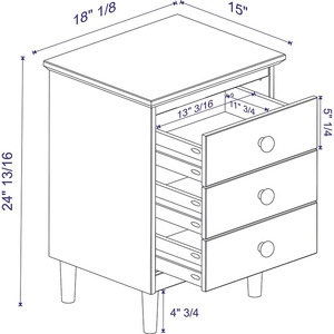 Français De Luxe Hôtel <span class=keywords><strong>Chevet</strong></span> <span class=keywords><strong>Pin</strong></span> Laqué Blanc Minimaliste Meubles table de <span class=keywords><strong>Chevet</strong></span> <span class=keywords><strong>En</strong></span> Bois Massif - Product Image 3