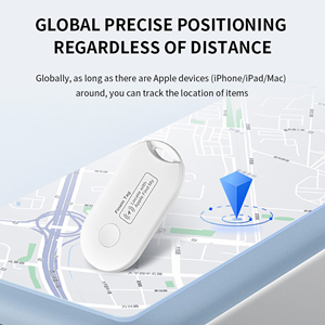 RK-C275 Anti-Perte Tag F01 Finder MFI Certifié IOS Système <span class=keywords><strong>iPhone</strong></span> Tracker WiFi Localisateur de Poche pour Animal de Compagnie <span class=keywords><strong>iPhone</strong></span> 'Find My' App - Product Image 6