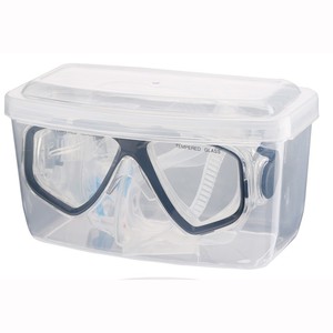 Estuche para Gafas de Buceo, Caja de Almacenamiento de Material PP, Lente de Vidrio Templado Antivaho, Tamaño Universal M - Product Image 1