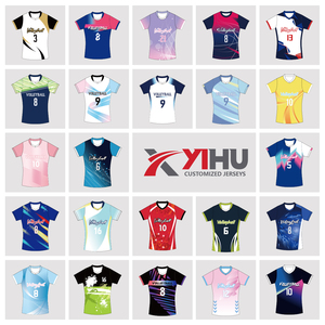 <span class=keywords><strong>Custom</strong></span> alta qualidade sublimação voleibol uniformes desenhos atacado baratos voleibol uniformes para as mulheres - Product Image 1