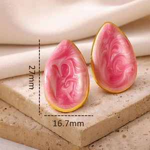 Pendientes de Estrella de Mar Asimétricos de Alta Calidad para Mujer, Chapados en Oro con Recubrimiento PVD, Acero Inoxidable 304, Duraderos, Modernos y a la Moda - Product Image 5