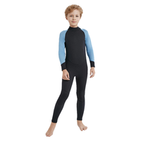 DIVESTAR setelan menyelam anak-anak, baju selam Neoprene 3mm/5mm ramah lingkungan, ukuran besar tahan air Anti-UV bernafas