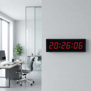 Reloj de Pared Digital LED Portátil GANXIN de 2.3 Pulgadas, Temporizador de Intervalos Multifuncional para Gimnasio y Fitness con Control Remoto y Botón - Product Image 6
