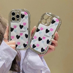 Piumino per telefono in TPU con motivo Love a più colori custodia per X-14 iPhone Pro Max Cover posteriore protettiva completa per iPhone serie 16 - Product Image 3