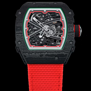 Reloj Deportivo de Alta Gama para Hombre, Serie RM, Acero Inoxidable, Movimiento Mecánico, Resistencia al Agua de 30 bar, Cierre Plegable - Product Image 3