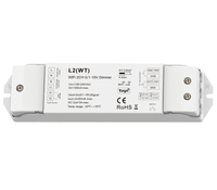 Contrôleur LED Skydance Tuya L2(WT) 2CH Wi-Fi & RF 0/1-10V Gradateur Wi-Fi RF AC Contrôle par application pour bande LED CCT