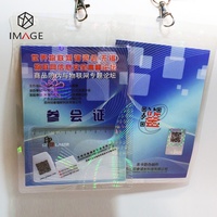 Pochettes holographiques pour cartes d'identité de grandes tailles avec différentes images