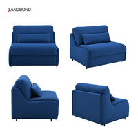 Canapé-lit convertible moderne en tissu pliable pour hôtel, idéal pour mini-appartement, salon, gain de place, canapé-lit simple pour bureau