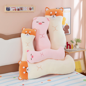 Almohada de Peluche Larga con Diseño de <span class=keywords><strong>Shiba</strong></span> Inu, Suave, para Niños y Adultos, Decoración para el Hogar - Product Image 6