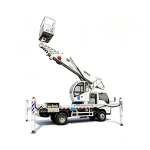 Plateforme de travail aérien montée sur camion Isuzu 28m 30m à haute performance et faible coût, structure fiable, à vendre - Product Image 1