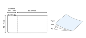 Rouleau bleu <span class=keywords><strong>d</strong></span>'<span class=keywords><strong>examen</strong></span> de papier médical 60x85x200 PE Spa drap de lit jetable hygiénique imperméable couverture de <span class=keywords><strong>Table</strong></span> rouleaux de canapé en relief - Product Image 5