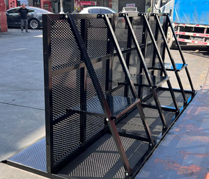 รั้วกั้นฝูงชนสำหรับงานคอนเสิร์ต คุณภาพสูง ปลอดภัยต่อการจราจร ผลิตจากอลูมิเนียมอัลลอยด์ น้ำหนักเบา ประกอบง่าย ติดตั้งรวดเร็ว รับน้ำหนักได้ 750 กก. - Product Image 2