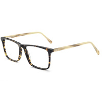 Dernières spécifications de haute qualité Montures de lunettes de marque italienne Lunettes optiques pour hommes en acétate Monture de lunettes de luxe