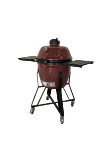 Four <span class=keywords><strong>Kamado</strong></span> en céramique de 22 pouces avec compartiments, pour <span class=keywords><strong>barbecue</strong></span> extérieur et cuisson au four, doté de fonctions pour <span class=keywords><strong>pizza</strong></span> américaine et cuisson au charbon de bois - Product Image 4
