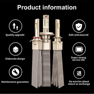 Phares LED H11 K3 Value Upgrading Premium 52W 5200Lm 6500K 12-24V pour concessionnaires de voitures d'occasion et ateliers de rénovation automobile - Product Image 4