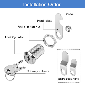 2401 ארון מפתחות מצלמת תיבת תיבת דואר מאובטח מקלט קובץ מנעול - Product Image 2