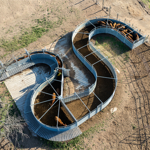 Chất lượng cao mạ kẽm thép chăn nuôi an ninh hàng rào tấm cho gia súc và cừu nuôi-sinh thái thân thiện dễ dàng lắp ráp - Product Image 1